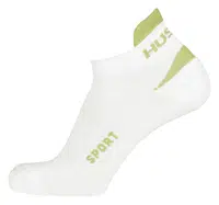 Husky Sport XL (45-48), bílá/sv. zelená Ponožky