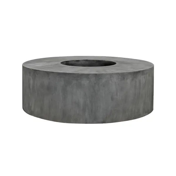 Květináč Jumbo Seating Round, barva šedá, více velikostí - PotteryPots Velikost: - v. 47.5 cm, ⌀ 140 cm