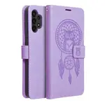 Flipové pouzdro MEZZO Book case pro Samsung Galaxy A16 5G, teddy bear black13 4G, dreamcatcher purple