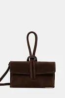 Semišové psaníčko Answear.LAB hnědá barva