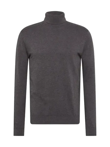 SELECTED Sveter 'SLHBerg'  tmavosivá