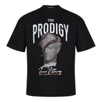 trueprodigy Tričko 'Jamie'  sivá / červená / čierna