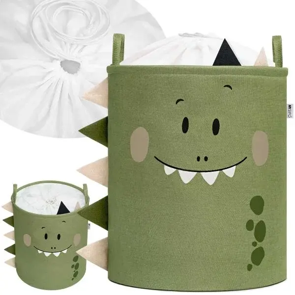 Sipo TOY BOX 63L Kôš na hračky, zelená, veľkosť