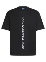KARL LAGERFELD JEANS Tričko  čierna / biela
