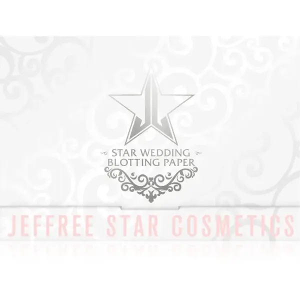 Jeffree Star Cosmetics Star Wedding papírky na zmatnění 50 ks