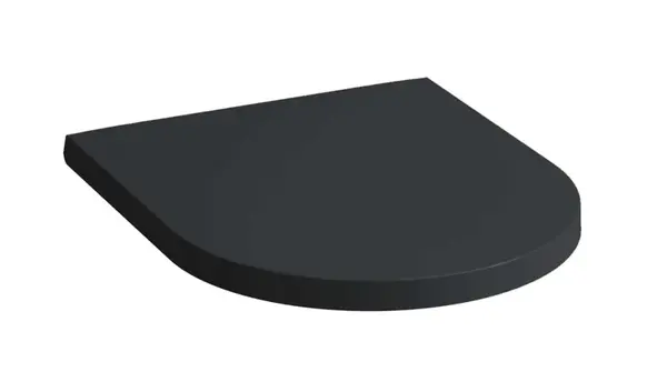 Laufen Kartell - WC doska, SoftClose, matná čierna H8913337160001