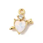 Brass Glass Pendants