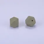 Hexagonal Silicone Focal Beads