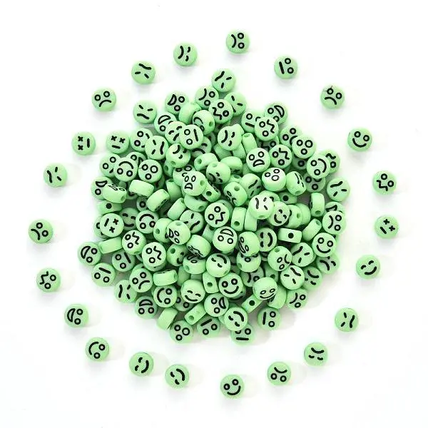 Opaque Acrylic Beads