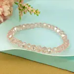 Classic Ethnic Style Faceted Glass Stretch Bracelets for Women