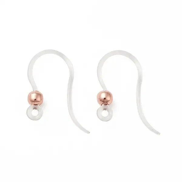 Transparent Resin Earring Hooks