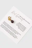 Pozlacený přívěsek s červeným granátem Answear.LAB