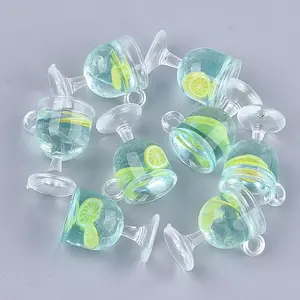 Resin Cup Pendants