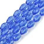 Transparent Glass Beads Strands