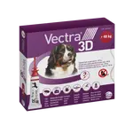Vectra 3D spot-on pro psy XL (> 40 kg) 3 pipety