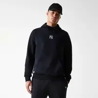 New Era NEW YORK YANKEES MLB LEAGUE ESSENTIAL MIDI Pánská mikina, černá, velikost