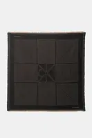 Šátek Calvin Klein dámský, černá barva, LV04F8073G