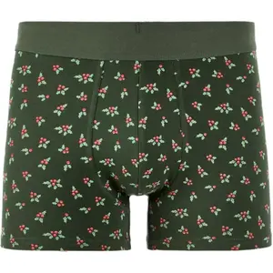 CELIO XMIBOHOLLY Pánske boxerky v darčekovom balení, khaki, veľkosť