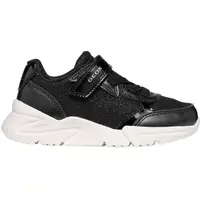 Geox J LOFTUS Dívčí volnočasová obuv, černá, velikost