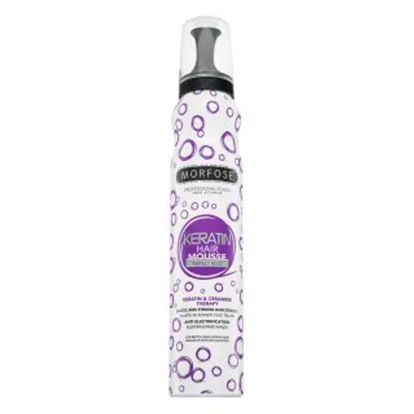 Morfose Hair Mousse Perfect Hold pěnové tužidlo pro objem vlasů Keratin 200 ml