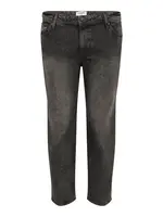 Jack & Jones Plus Džínsy 'JJICHRIS JJIORIGINAL'  čierny denim