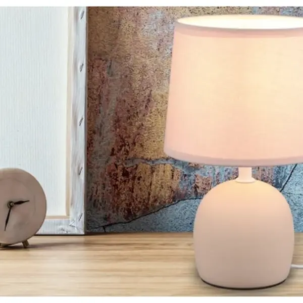 Stolní lampa Malu, béžová