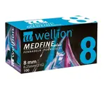 Wellion MEDFINE jehly inz.pera 8mm 31G 100ks