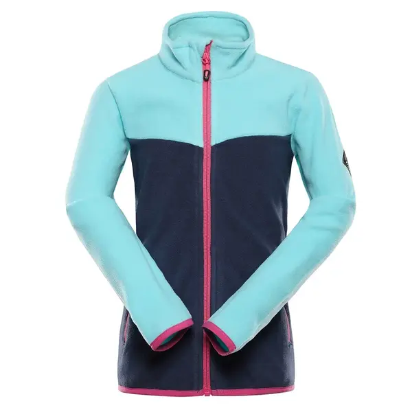 Dětská hřejivá mikina z mikrofleecu alpine pro siuso 3 modrá 116-122