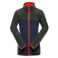 Dětská hřejivá mikina z mikrofleecu alpine pro siuso 3 zelená 140-146