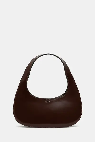 Kožená kabelka Coperni Slim Swipe Baguette