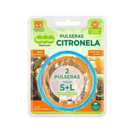 Bacterisan Repelentní náramek s citronelou 58 mm a 68 mm 2 ks