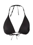 HUGO Bikinový top 'PURE'  čierna / biela