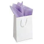 480 x Hedvábný papír v balení, 50x75cm, světle fialový | RAJA