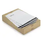 100 x Neprůhledné plastové obálky 540 x 600 mm, 100% recyklované - minibalení 100 ks
