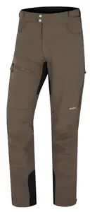 Husky Keson M XXL, brown Pánské softshell kalhoty