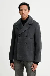 Kabát s příměsí vlny Calvin Klein