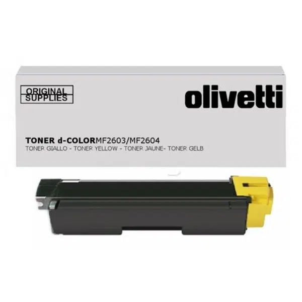 Olivetti B1067 žlutá (yellow) originální toner