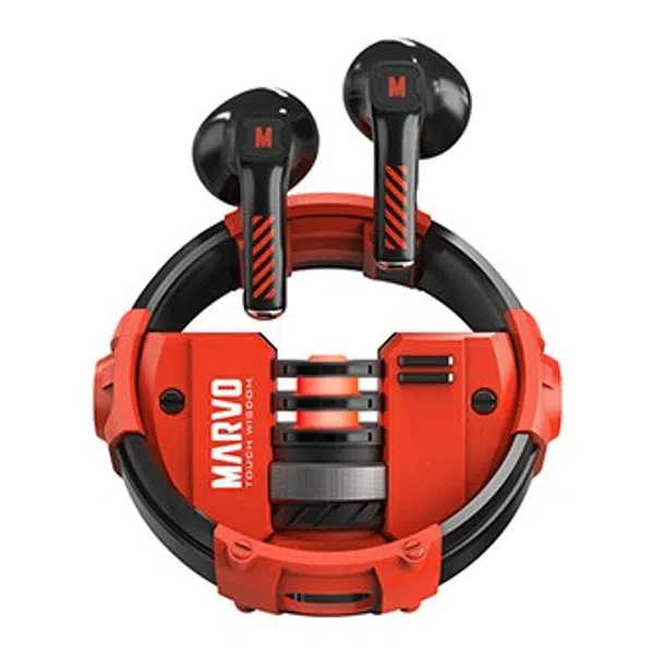 Marvo QUAZ, TWS sluchátka, kovové pouzdro, USB-C