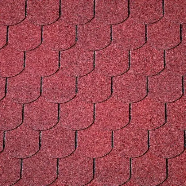 Šindel bobrovka červený