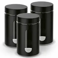 Súprava nádob čierna