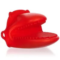 Silikónová chňapka 10,5x8 cm červená