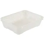 Košík A5 prírodný (priehľadný) 26,5x20x7