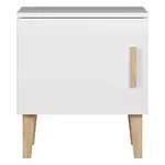 Nočný stolík Kubi Biely