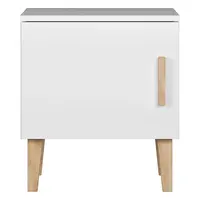 Nočný stolík Kubi Biely