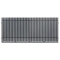 Dvojkrídlová brána Mia 400x150 cm pozink RAL 7016