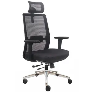 Otočné kreslo Prospero čierna