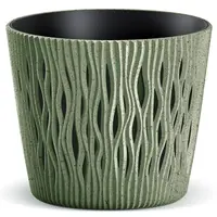 Kvetináč Sandy Round 160 -  zelený Eco