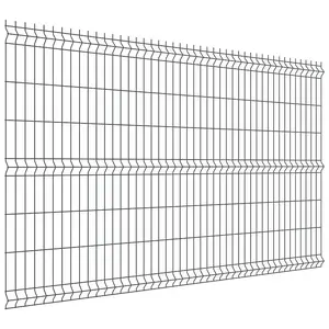 PLOTOVÝ PANEL 3D 1530X2500CM, DRÁT 3,1MM - ANTRACIT, RAL7016