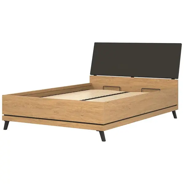 Postel Ate At15/160 dub kamenný s úložným prostorem