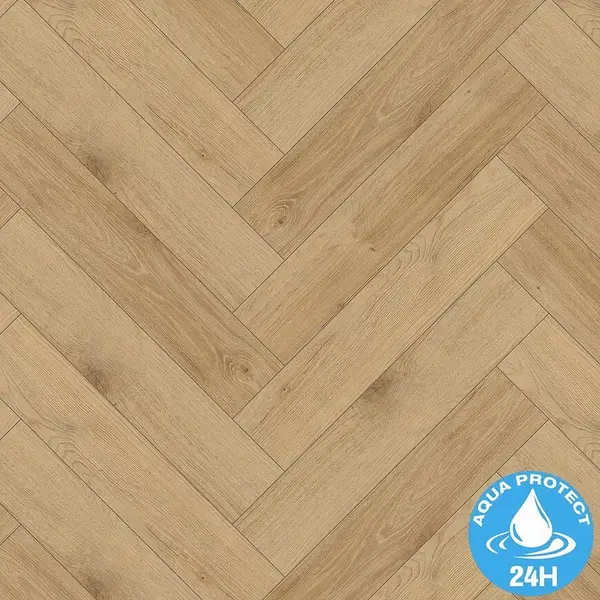 Laminátová podlaha vodeodolná Dub Benidorm 8mm AC5 Herringbone WR 64112